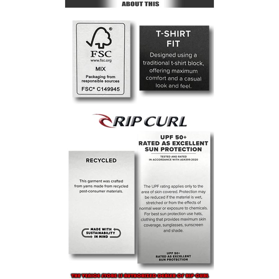 RIP CURL（リップカール） 最短翌日配達 メンズ 長袖 ラッシュガード