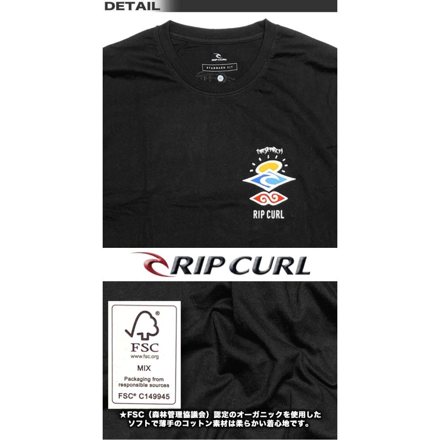 リップカール RIP CURL メンズ ロンT サーフブランド アウトレット バックプリント 定番 RIP-CTESF9｜venice｜02