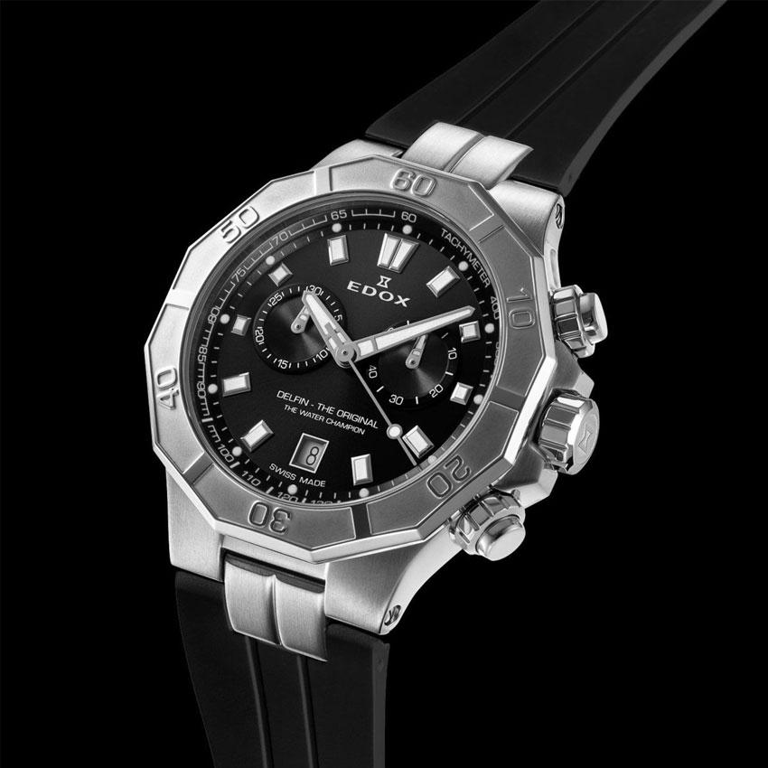 EDOX デルフィン クロノグラフ 時計 デルフィン エドックス腕時計 オリジナル クロノグラフ DELFIN