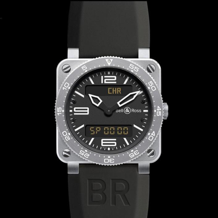 春のコレクション ベル&ロス AVIATION BR 03 TYPE AVIATION STEEL Bell&Ross, 調理用品のキッチンよろず 8fd509af