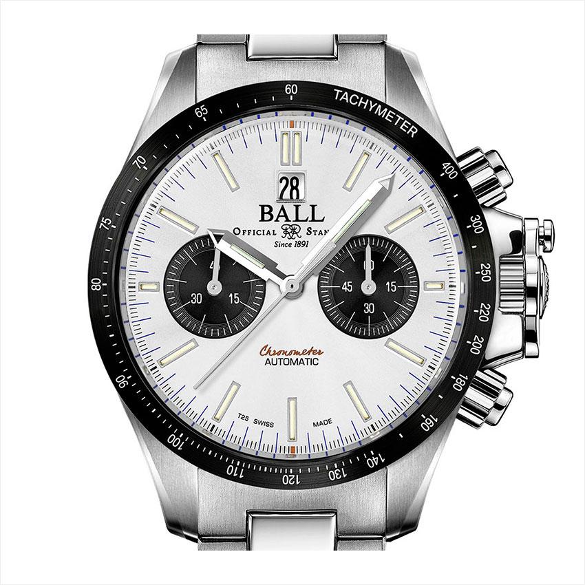 未使用　ボールウォッチ　BMW クロノグラフ BALL Watch ボールウォッチ 時計 RACER CHRONOGRAPH レーサー
