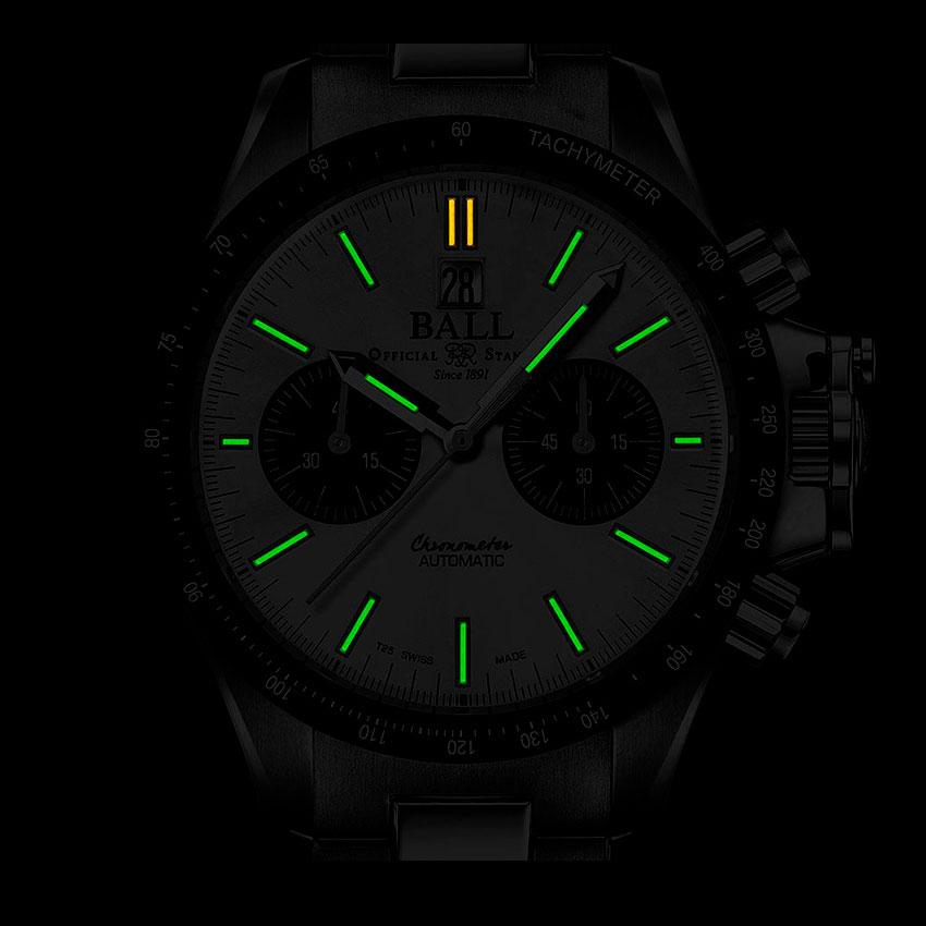 ボールウォッチ 時計 RACER CHRONOGRAPH レーサー クロノグラフ エンジニア ハイドロカーボン 腕時計 メンズ BALL Watch ブルー | BALL Watch | 02