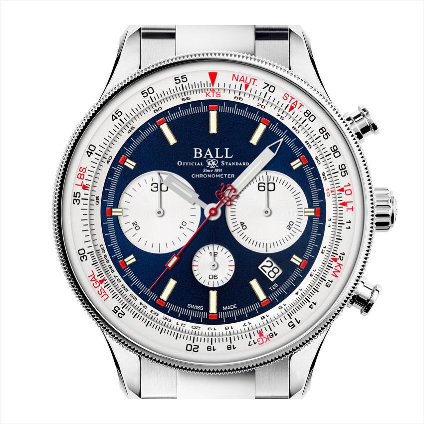 正規品 ボールウォッチ 時計 NORMANDY ノルマンディ エンジニアマスター 腕時計 メンズ BALL Watch ブルー/ホワイト メタルブレス | BALL Watch | 01