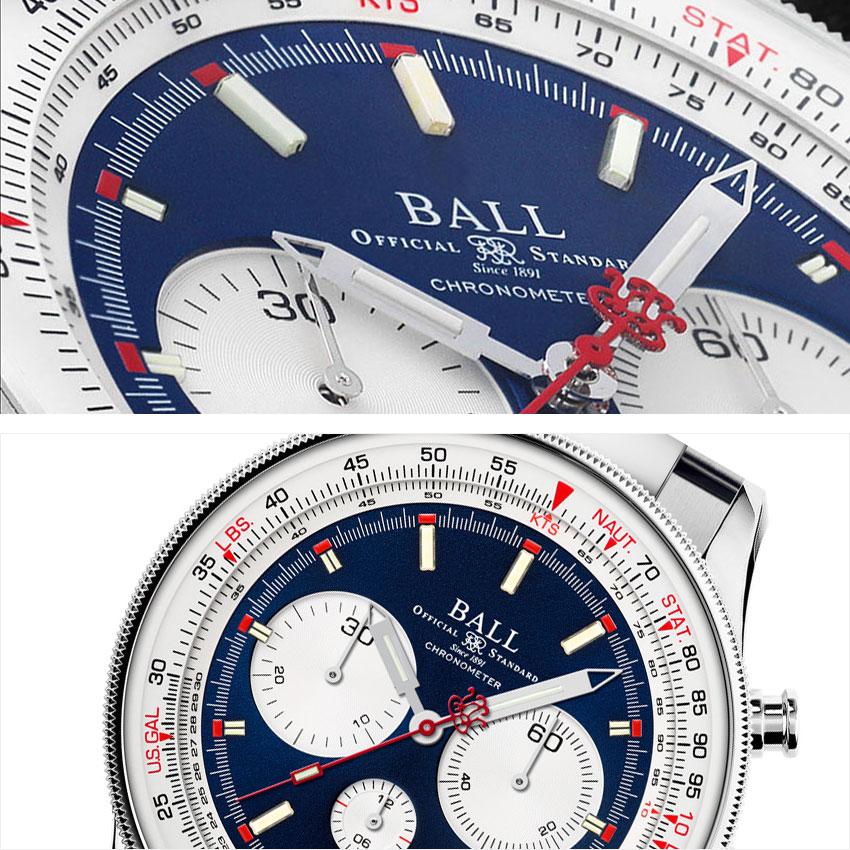 正規品 ボールウォッチ 時計 NORMANDY ノルマンディ エンジニアマスター 腕時計 メンズ BALL Watch ブルー/ホワイト メタルブレス | BALL Watch | 03