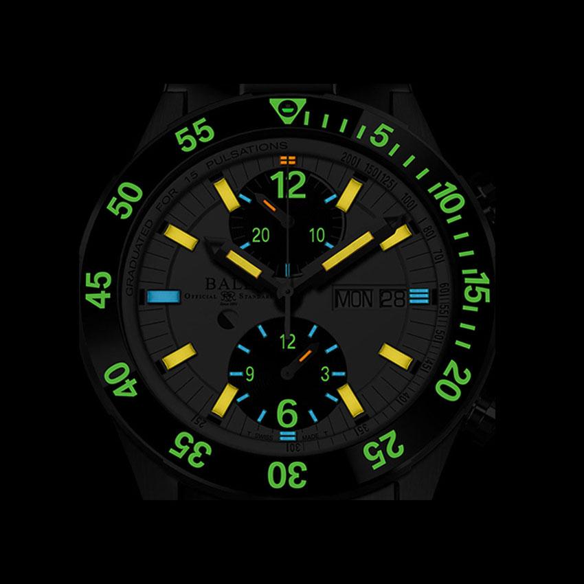 正規品 ボールウォッチ 時計 RESCUE CHRONOGRAPH レスキュー クロノグラフ ロードマスター 腕時計 メンズ BALL Watch ブラック/メタルブレス | BALL Watch | 02