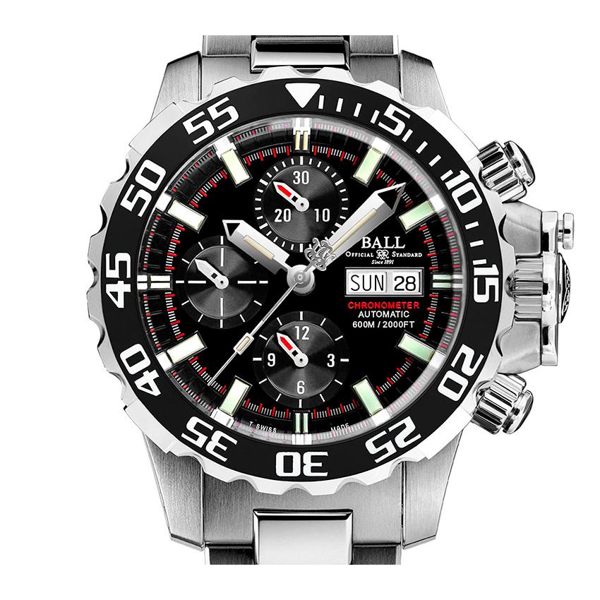 ボールウォッチ 時計 NEDU G5 ネドゥG5 エンジニア ハイドロカーボン 腕時計 メンズ BALL Watch ブラック／メタルブレス | BALL Watch | 01