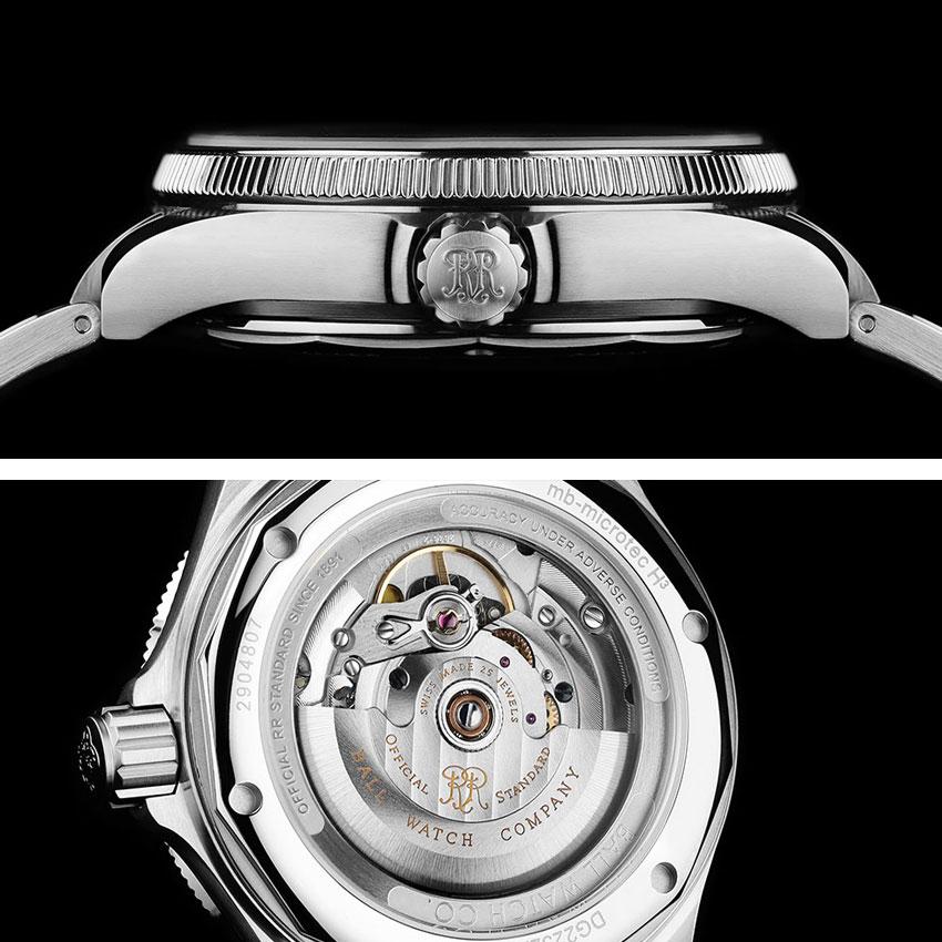 正規品 ボールウォッチ 時計 DIVER WORLD TIME ダイバー ワールドタイム 腕時計 限定品 メンズ BALL Watch ブラック メタルブレス | BALL Watch | 04