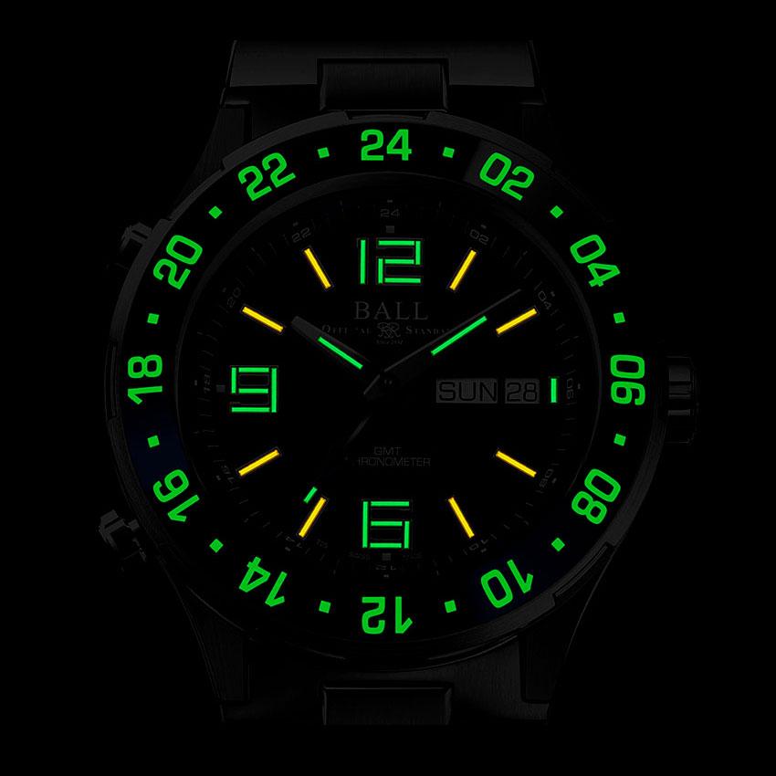 正規品 ボールウォッチ 時計 MARINE GMT マリンGM ロードマスター 腕時計 メンズ BALL Watch ブルー/ブラック メタルブレス | BALL Watch | 02