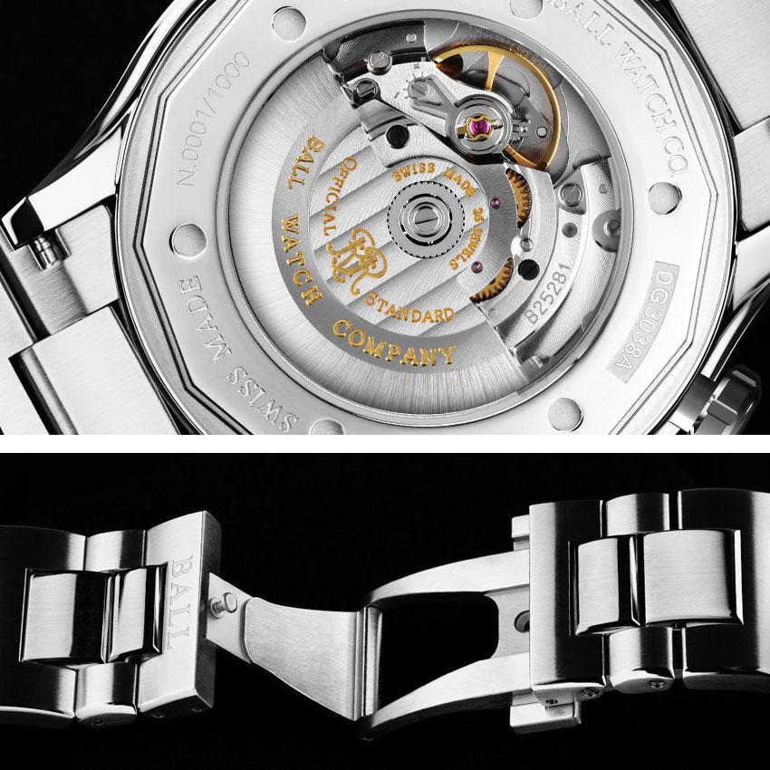 正規品 ボールウォッチ 時計 PILOT GMT パイロットGMT ロードマスター 腕時計 メンズ BALL Watch ブラック/黒赤/メタルブレス | BALL Watch | 03