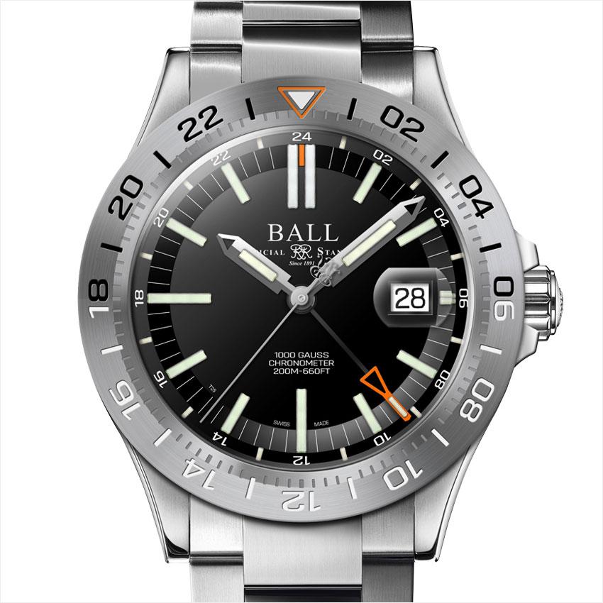 正規品 ボールウォッチ 時計 アウトライアーOutlier エンジニアIII 腕時計 メンズ BALL Watch ブラック・シルバー／メタルブレス | BALL Watch | 01