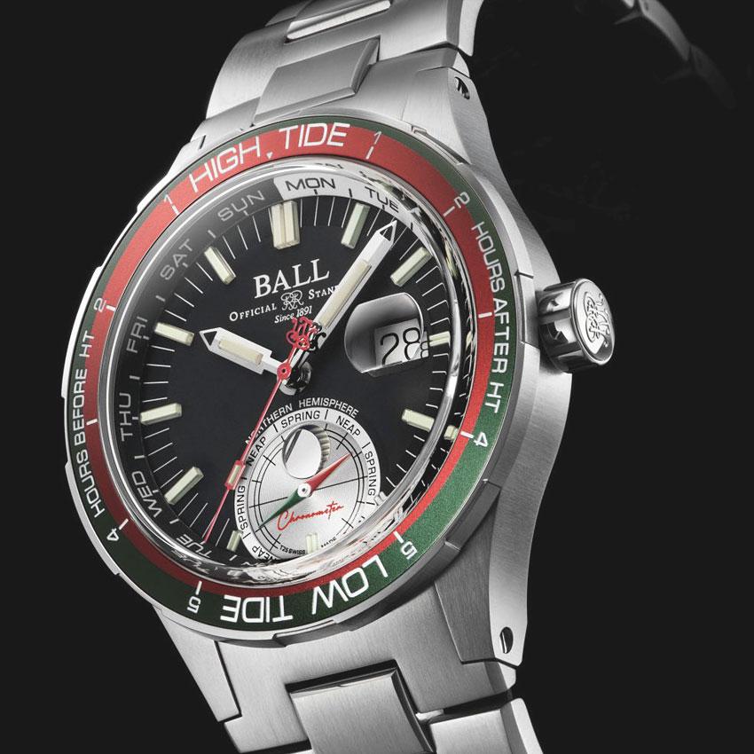 ボールウォッチ 時計 限定品 オーシャン エクスプローラー Ocean Explorer 腕時計 メンズ ムーンフェイズ ロードマスター BALL Watch 自動巻き 2025年モデル | BALL Watch | 18