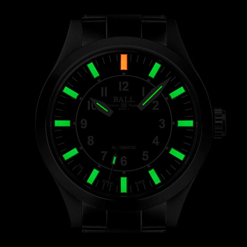 正規品 ボールウォッチ 時計 AVIATOR アビエーター エンジニア 腕時計 メンズ BALL Watch ブラック メタルブレス | BALL Watch | 02