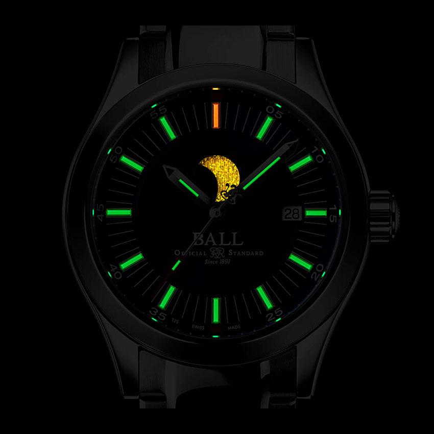 BALL Watch 正規品 ボールウォッチ 時計 MOONPHASE ムーンフェイズ