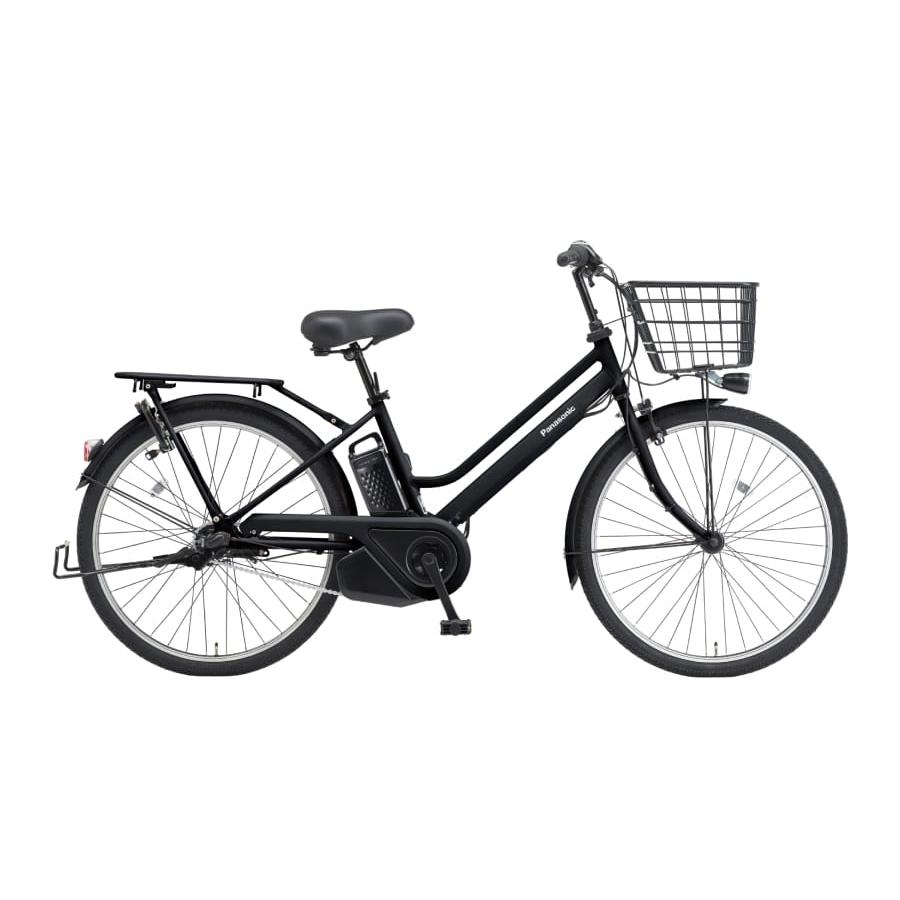 Panasonic ティモS – マットジェットブラック（中古・極美品） TIMO パナソニック電動自転車 ティモS マットジェットブラック