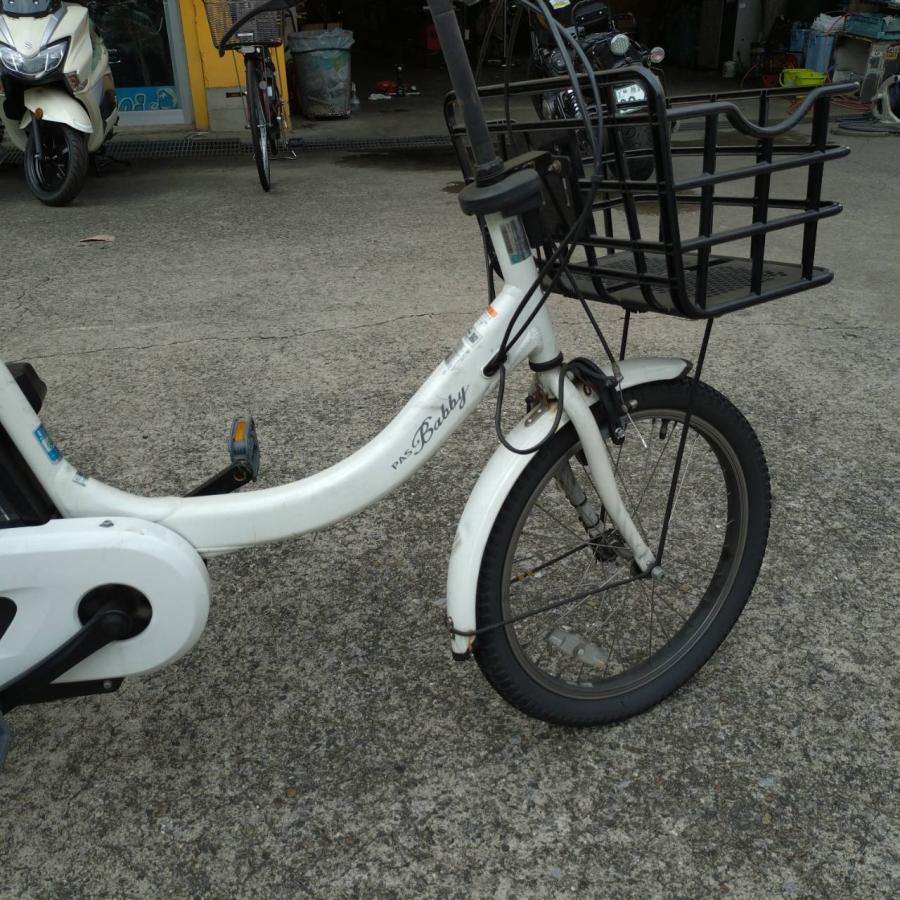 PAS Babby un 【中古】ヤマハ電動自転車 PAS babby unリヤチャイルド