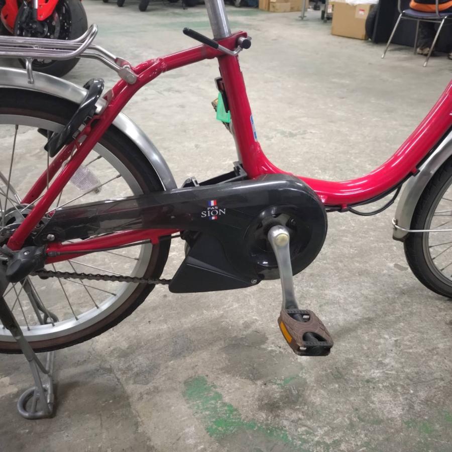 PAS SION 【中古】ヤマハ電動自転車 PAS SION-U 20インチ 赤（997