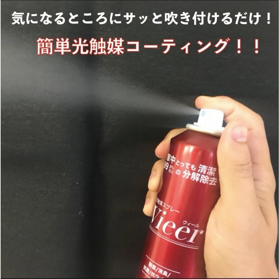 Vieer(ウィール)１２本セット　コロナウイルス対策　ウイルス除菌　感染予防　室内光でも分解除去　車内やお部屋などに