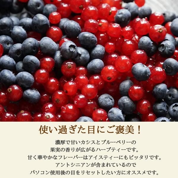 ブルーベリーカシスティー 3g×12p 送料無料 農薬検査済 ノンカフェイン