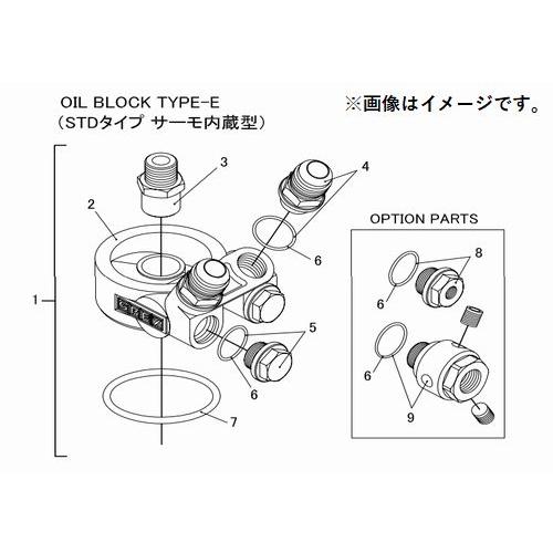 TRUST（トラスト） 個人宅発送可能 オイルブロック 補修パーツ 【3