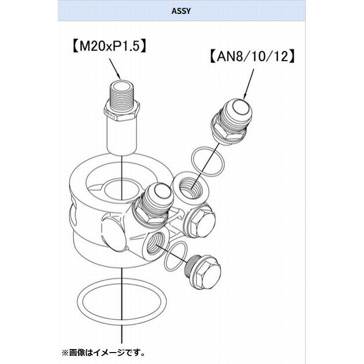 TRUST（トラスト） 個人宅発送可能 GReddy オイルクーラー用 補修部品