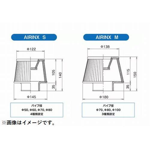 TRUST（トラスト） 個人宅発送可能 GReddy AIRINX M 汎用 エアインクス