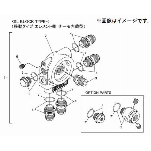 TRUST 個人宅発送可能 トラスト オイルブロック 補修パーツ 【8 TRUST 個人宅発送可能 トラスト オイルブロック 補修パーツ 【8