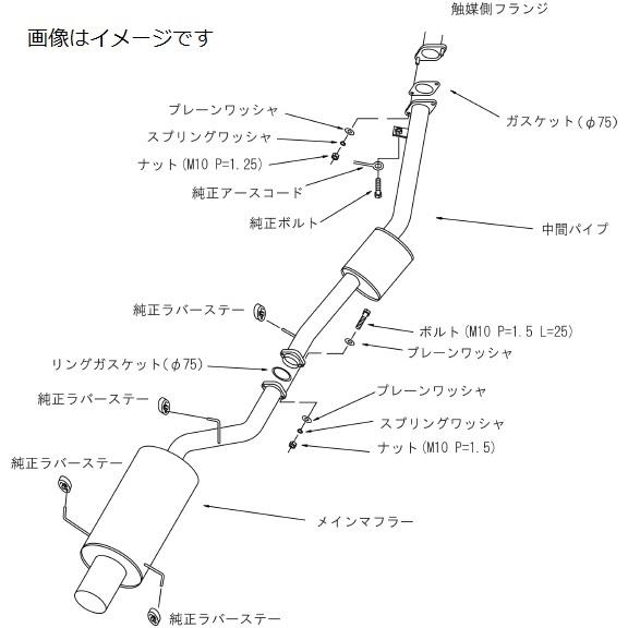 HKS 個人宅発送可能 サイレントハイパワー マフラー NISSAN