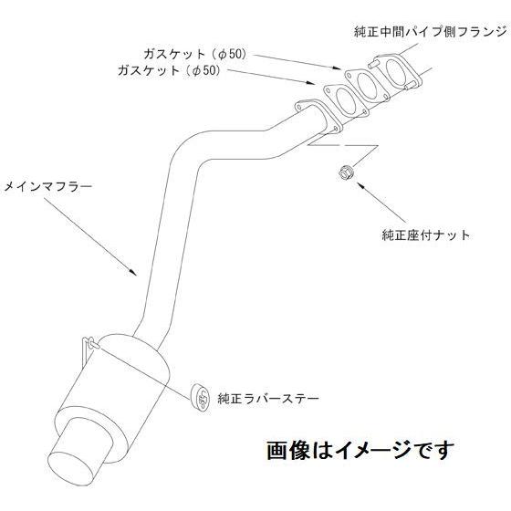 HKS（エッチケーエス） 個人宅発送可能 ハイパワー409 マフラー