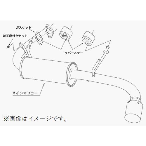 HKS リーガルマフラー ジムニーJB64(ガスケット付けます) HKS 個人宅発送可能 リーガル マフラー SUZUKI ジムニー JB64W