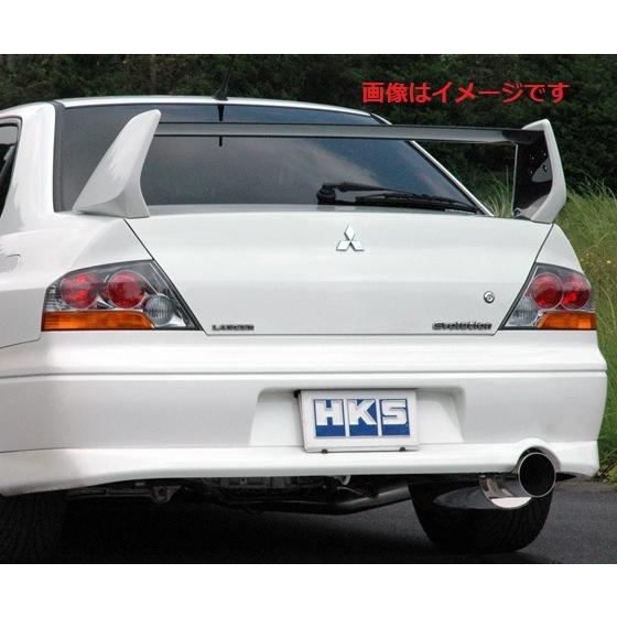 個人宅発送可能 HKS サイレントハイパワー マフラー ランサーエボリューションIX (MR) CT9A 4G63(MIVEC TURBO) (31019-AM008)｜venus-new-style