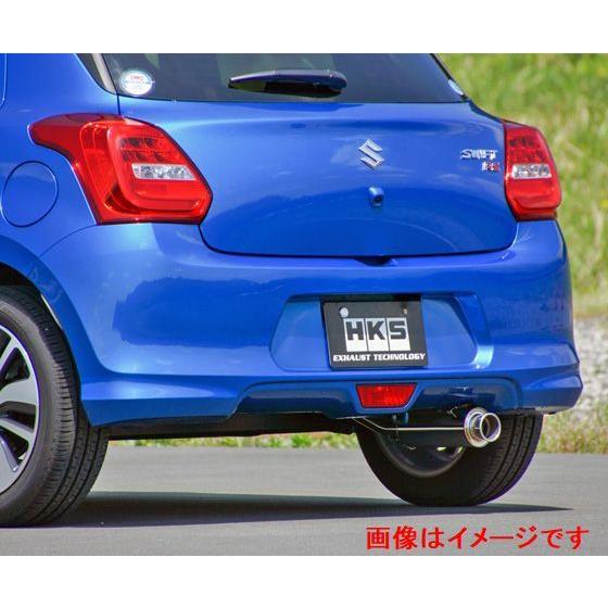 個人宅発送可能 HKS サイレントハイパワー マフラー SUZUKI スイフト ZC13S K10C (TURBO) (31019-AS007)｜venus-new-style