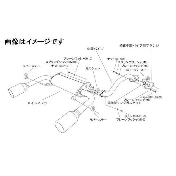 自動車関連業者直送限定 HKS リーガマックスプレミアム マフラー DAIHATSU コペン LA400K KF TURBO (31021-AD003)