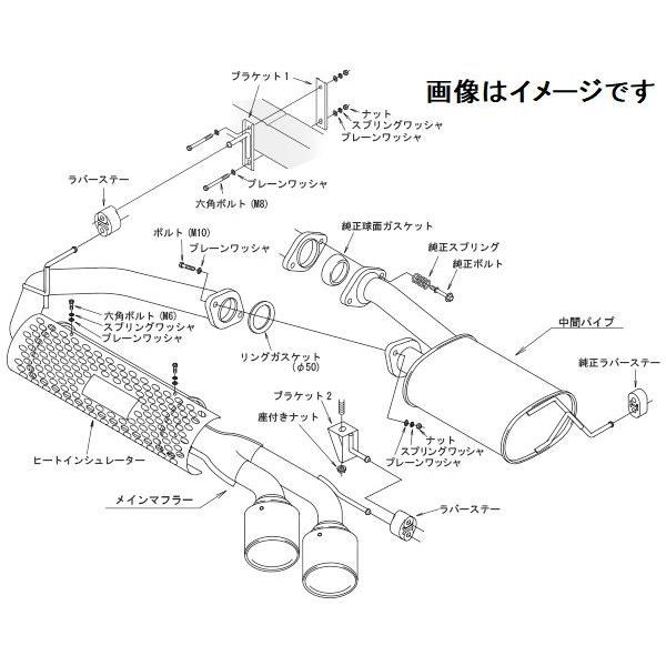 個人宅発送可能 HKS リーガマックスプレミアム マフラー SUZUKI ジムニー JB64W R06A (TURBO) (31021-AS004)の画像