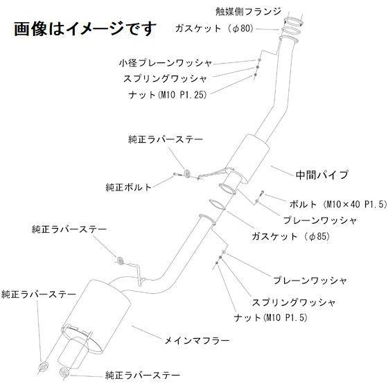 HKS（エッチケーエス） 個人宅発送可能 スーパーターボ マフラー