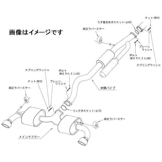 HKS（エッチケーエス） 個人宅発送可能 スーパーターボ マフラー