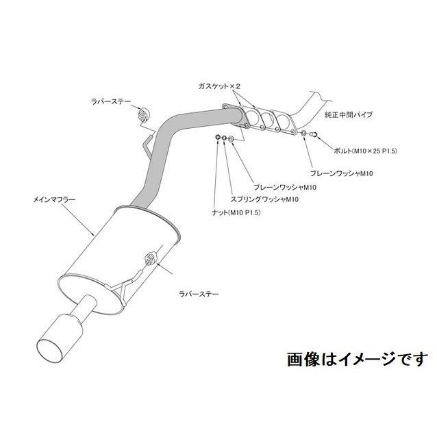 HKS（エッチケーエス） 自動車関連業者直送限定 リーガル マフラー