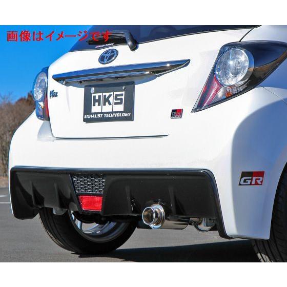 HKS 個人宅発送可能 サイレントハイパワー マフラー TOYOTA ヴィッツ 