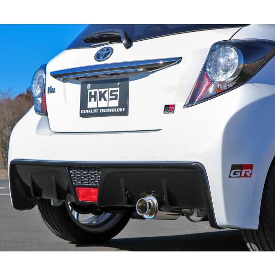 自動車関連業者直送限定 HKS サイレントハイパワー マフラー TOYOTA ヴィッツ G’s DBA-NCP131 1NZ-FE (32016-AT024)｜venus-new-style｜02