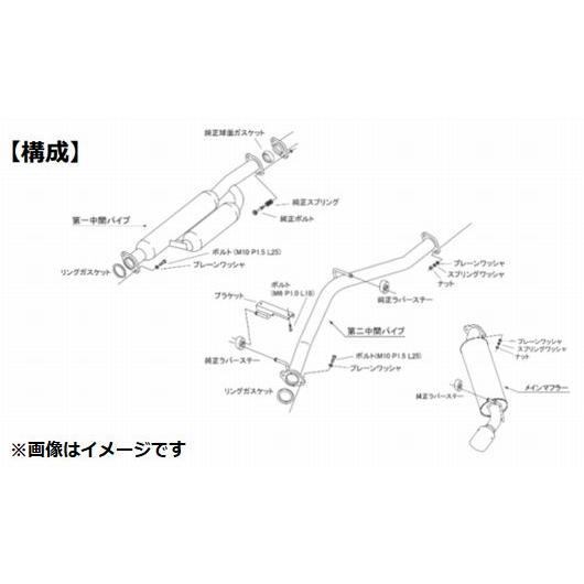 HKS（エッチケーエス） 個人宅発送可能 ハイパワースペックL2 マフラー