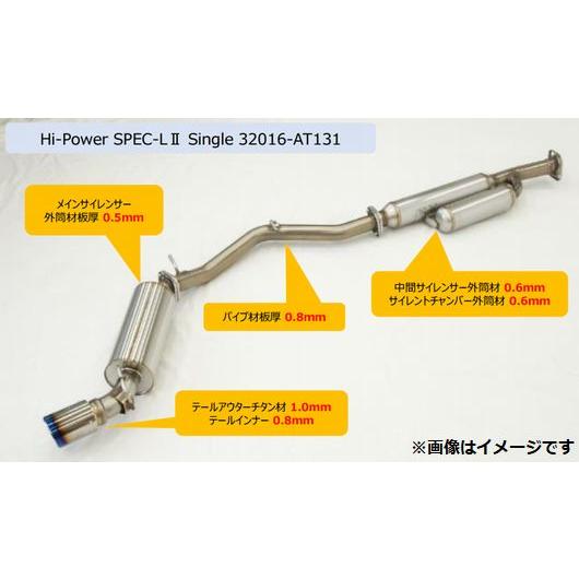 HKS（エッチケーエス） 個人宅発送可能 ハイパワースペックL2 マフラー