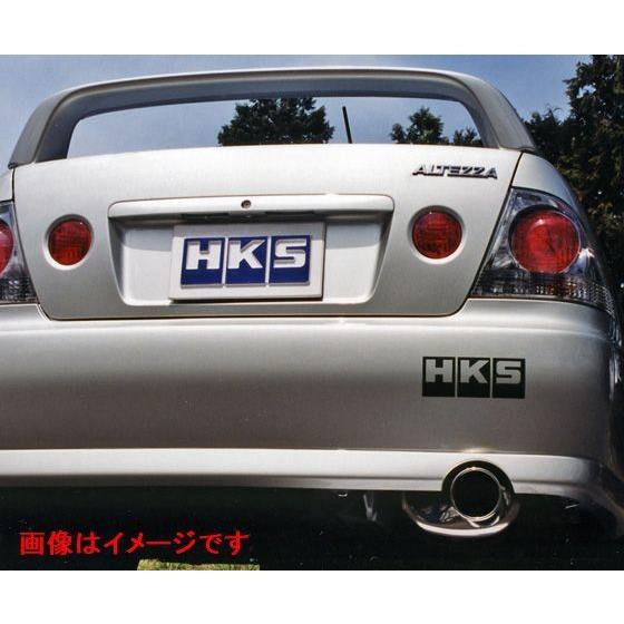 アルテッツァsxe10 HKS砲弾マフラー HKS（エッチケーエス） 個人宅発送可能 リーガル マフラー TOYOTA