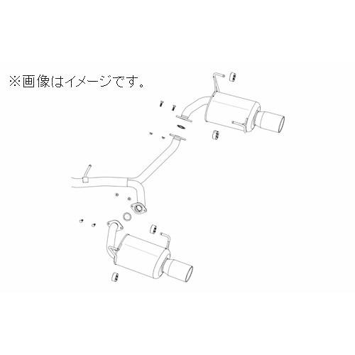 個人宅発送可能 フジツボ マフラー A-S シリーズ スバル VMG レヴォーグ 1.6 TB (アプライドA〜)【BG加工可能】(350-63711)の画像