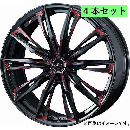 【最終値下げ】レオニス ホイール 17x7J+42 5/114.3 WEDS（ウェッズ） 個人宅発送可能 ウエッズ Weds 17X7.0J +42 5穴