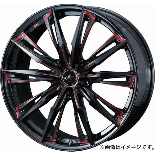 WEDS 個人宅発送可能 ウエッズ Weds 20X8.5J +35 5穴 PCD114.3 BK/SC 