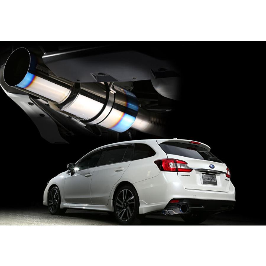 TOMEI EXPREME Ti チタニウム レヴォーグVM4/VMG マフラー EXPREME Ti TITANIUM MUFFLER for LEVORG － TOMEI POWERED INC