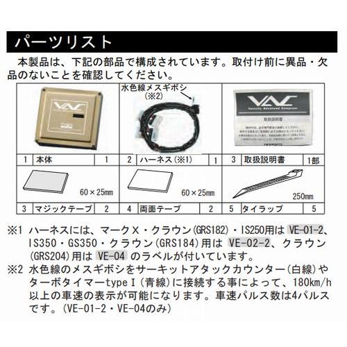 HKS 個人宅発送可能 VAC 【スピードリミッターカット】VAC T-604