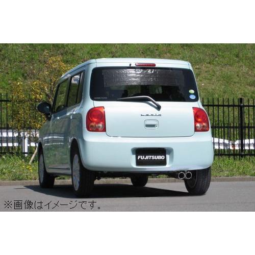HE22S ラパンターボ　FUJITSUBO GIKEN ステンマフラー　中古 FUJITSUBO（フジツボ） 自動車関連業者直送限定 マフラー A-K シリーズ
