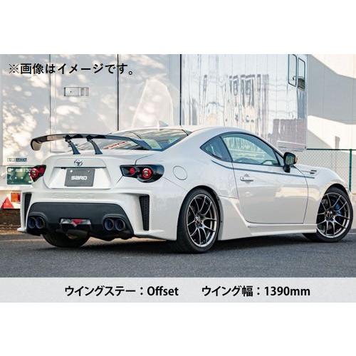 SARD 自動車関連業者直送限定 サード LSR WING 汎用タイプ カーボン 