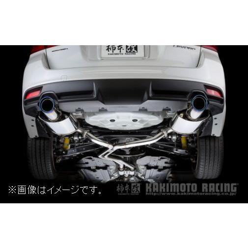 個人宅発送可能 柿本 マフラー Class KR リアピースのみ SUBARU レヴォーグ DBA-VM4 ターボ FB16 4WD CVT (B71353R)｜venus-new-style｜04