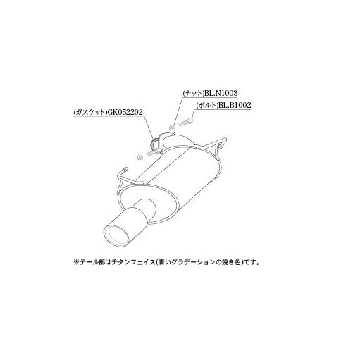 柿本改 個人宅発送可能 柿本 マフラー Class KR SUBARU スバル